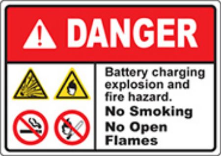 Picture for category ANSI BATTERY CHARGING SAFETY SIGNS