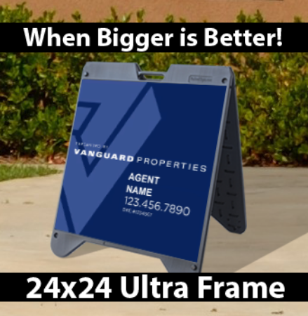 Picture for category Vanguard Properties Open House Black Ultra A-Frame 24x24