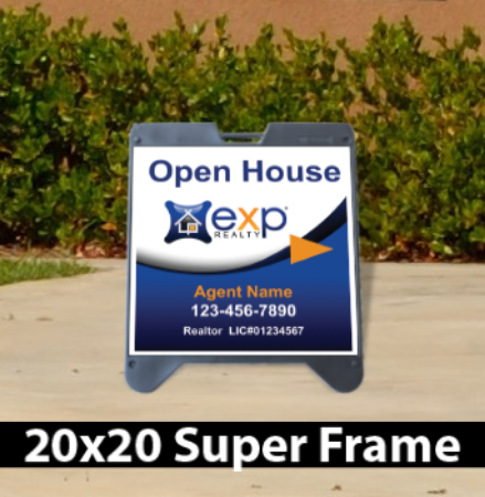 Picture for category eXp Realty Open House Black Super A-Frame 20"x20"