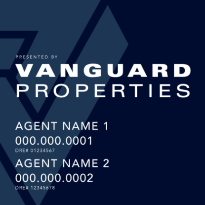 Picture of Vanguard Properties 24"x24" Yard Sign C