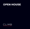 Picture of Climb 24"x24" O.H. Black Metal Frame - Blue Sign B