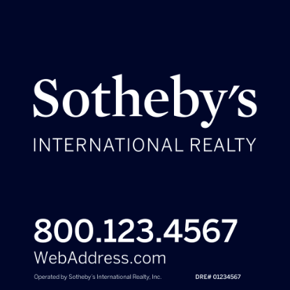 Picture of Sotheby's 24"x24" Yard - Phone Number