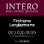 Picture of INTERO 24"x24" RES Yard Sign - Classic Two Line