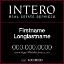 Picture of INTERO 18"x18" RES Condo Sign - Two Line